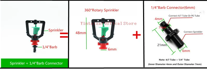 200 шт. оборудование для автоматического полива теплиц|micro nozzle|garden sprinklergreenhouse sprinkler