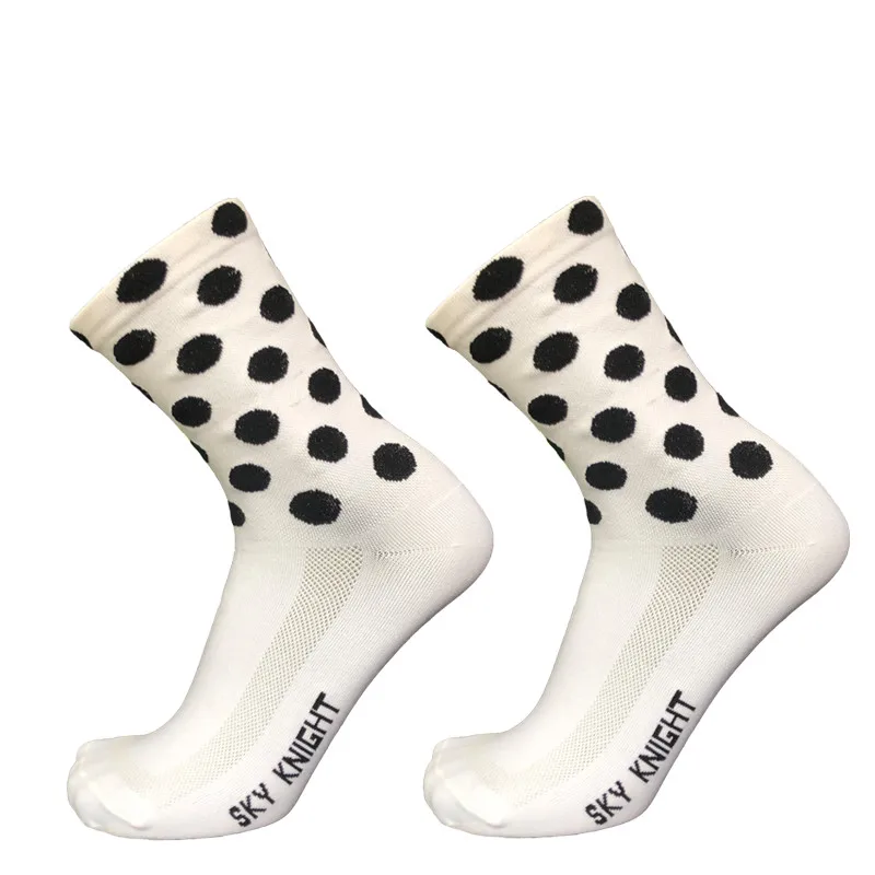 

SKYKNIGHT New Compression Dot Bike Socks Men Women Cycling Socks Professional Sport Breathable Bicycle Racing Sock