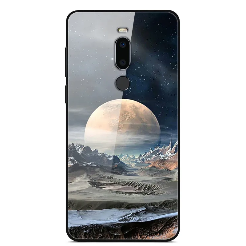 23 Чехол для Meizu M8, закаленное стекло, жесткая задняя крышка для Meizu M8 M 8, мягкий чехол для телефона, бампер для MeizuM8, защитный чехол 5,7 дюйма - Цвет: 23