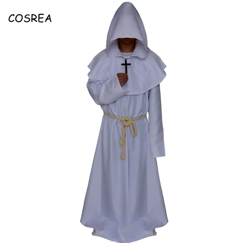 Мужской и Женский винтажный костюм средневекового цвета для косплея |