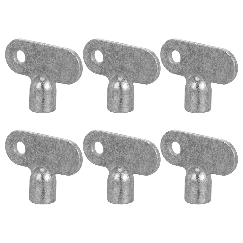 

6Pcs Square Socket Radiator Keys Air Plumbing Keys Tap Accessories