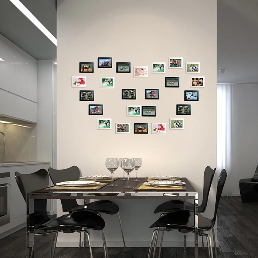 6 шт./компл. фото рамки для фотографий настенная рамка Стикеры подвесное