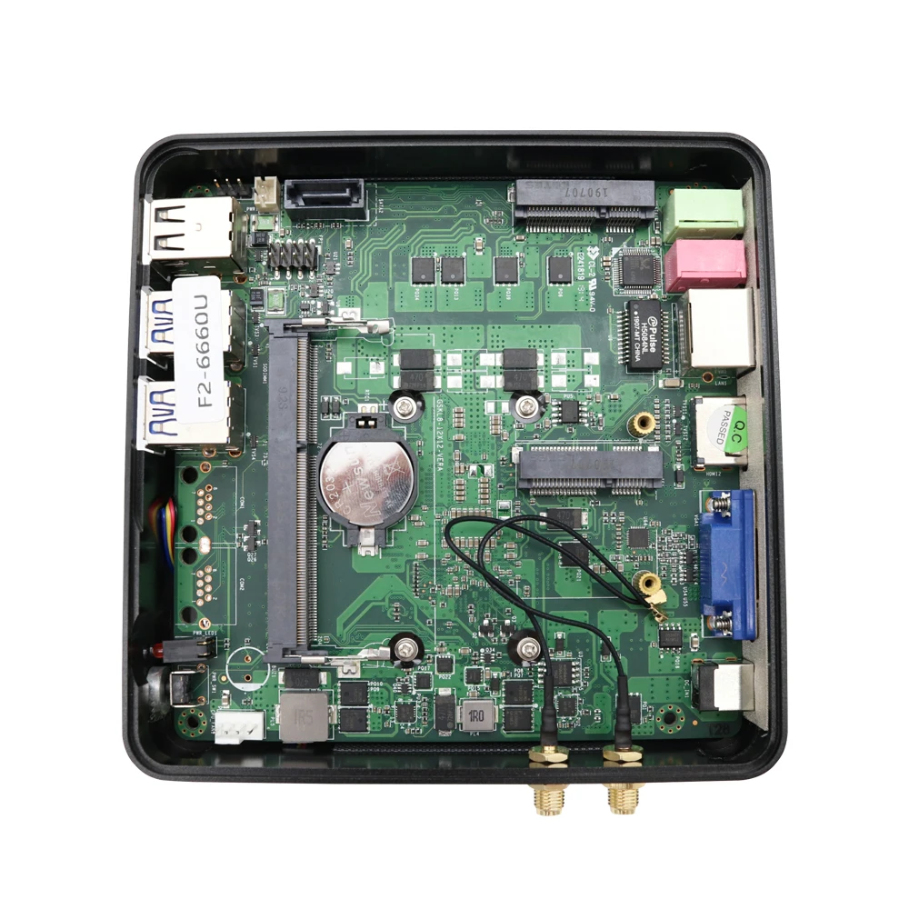 Eglobl Intel i3 7100U i5 7200U i7Mini компьютер DDR4/DDR3 Win10 Linux Barebone портативный ПК 4K HTPC медный