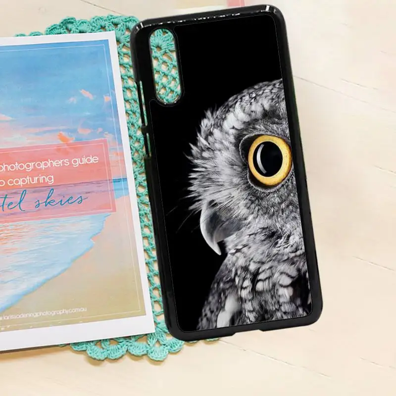 

owl cute animal cartoon luxury design Phone Case funda PC for iPhone 11 12 pro XS MAX 8 7 6 6S Plus X 5S SE 2020 XR
