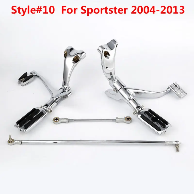 

Motorcycle Forward Control Pegs Linkages For Harley Sportster XL 883 1200 91-03 04-13 14-20
