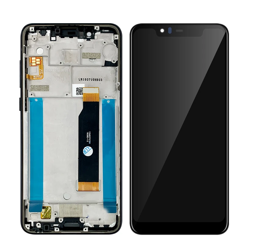 Оригинальный дисплей с сенсорным экраном LCD для Nokia 5.1 Plus 5.86 дюйма X5 TA-1102 TA-1105 TA-1108 TA-1109 TA-1112 TA-1120.