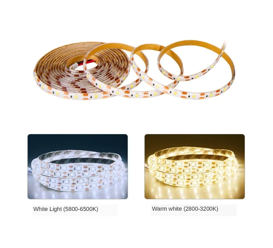 infrared sensor led strip light white with battery box usb warm white light strip under cabinet light for kitchen bedroom closet free global shipping