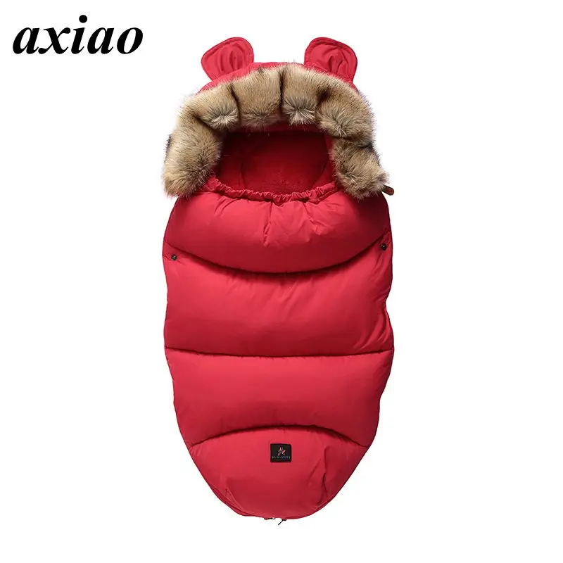 Детский спальный мешок для детской коляски весенне зимний теплый халат от 0 до 24