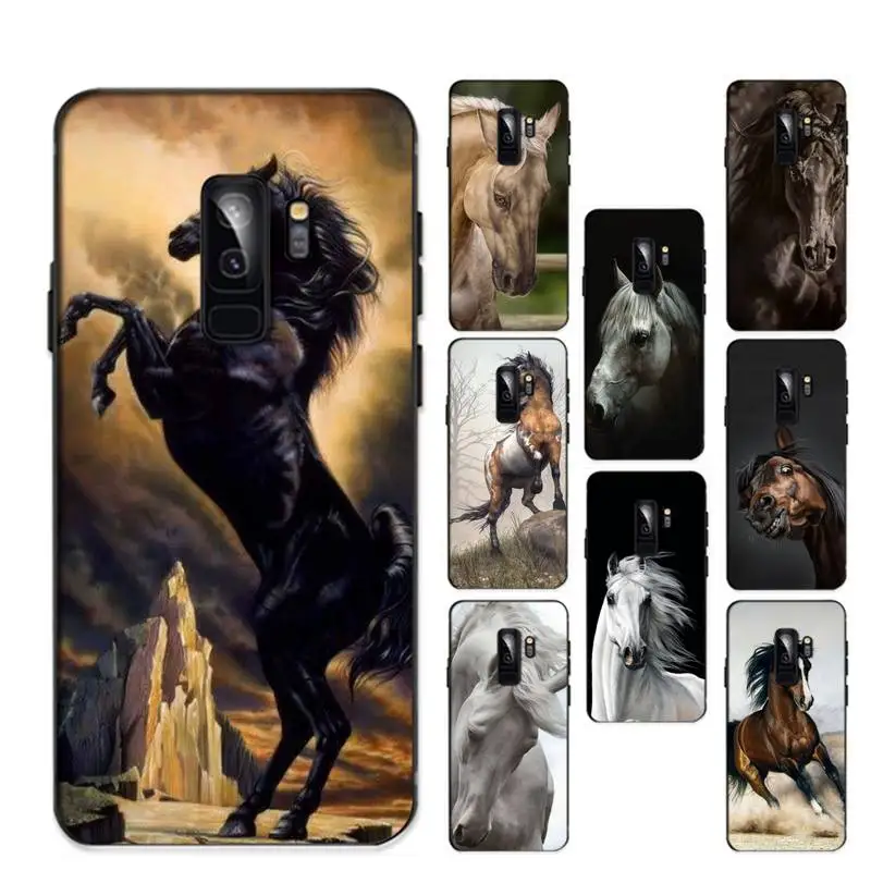 

Galloping horse Phone Case For Samsung Galaxy S20lite S21 S21ULTRA s20 s20plus for S21plus 20UlTRA capa