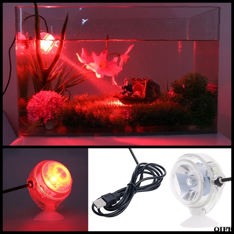 Красочный RGB светодиодный погружной Светодиодный точечный светильник для аквариума с дистанционным управлением, подводная лампа с европейской вилкой 110-240 В