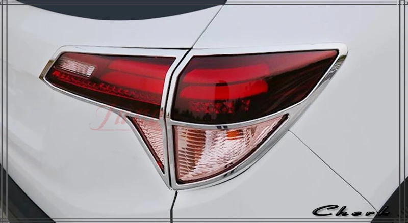 Для Honda HRV HR-V 2014 2015 2016 Авто ABS хром внешняя задняя фара крышка Накладка рамка