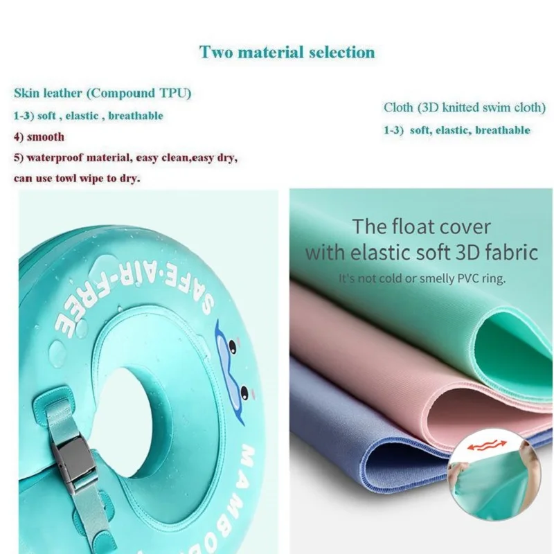 Mambobaby ненадувной детский шейный плавать ming Ring Плавающие поплавки для ванны