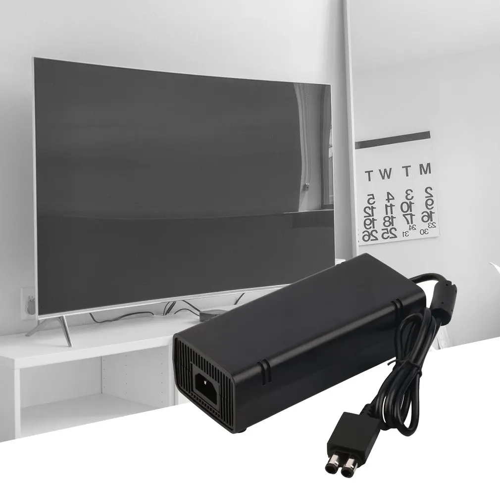 12V 135W AC адаптер Зарядное устройство Шнур питания Кабель для Xbox360 Xbox 360 Slim EU