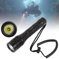 securitying 1050lm xm l2 u4 led 150m depth diving flashlight with head mechanical rotary switch for diving outdoor camping