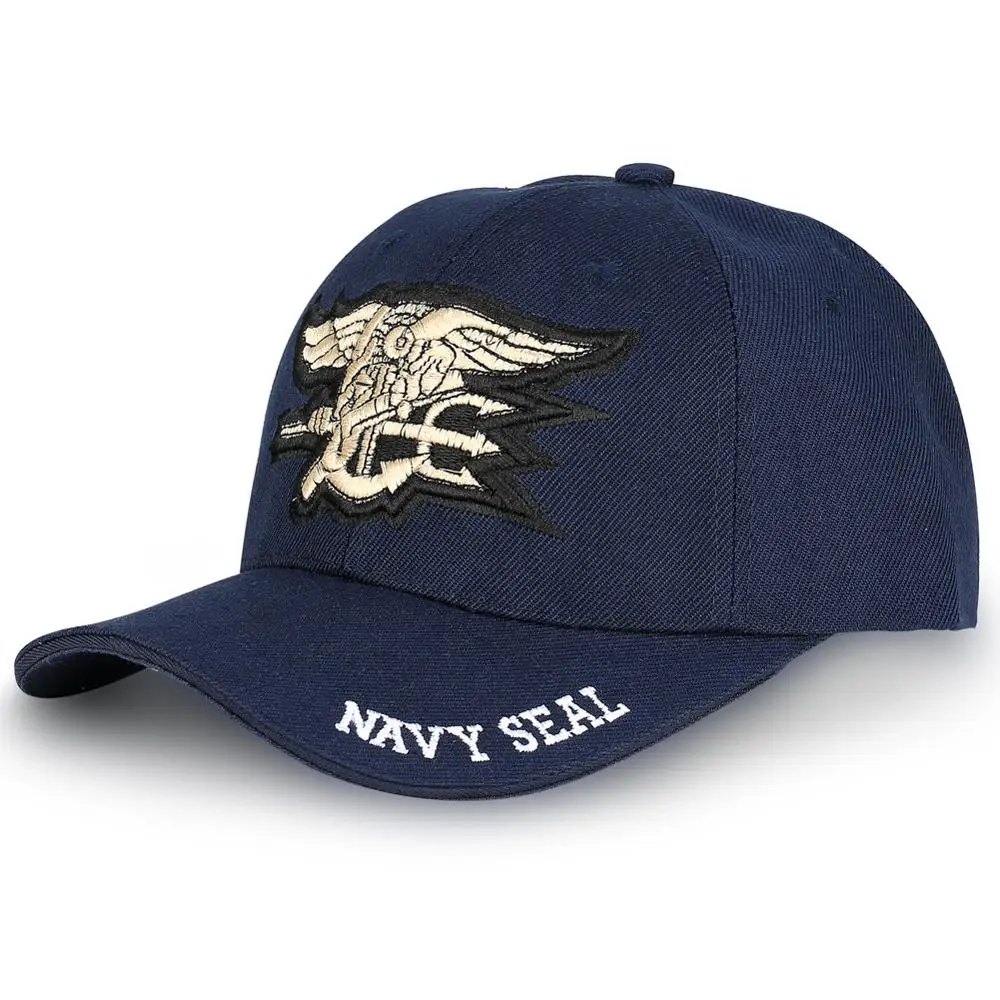 Мужская бейсбольная кепка с морским уплотнением Snapback s Женская американская