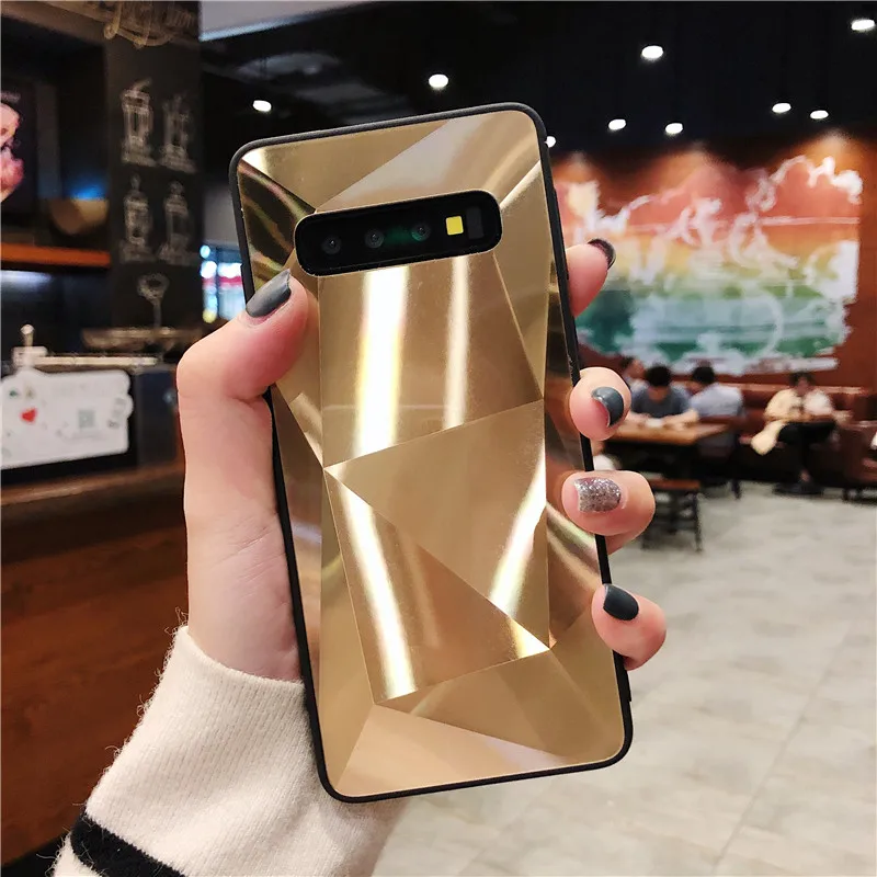 

Diamond Mirror Soft Case For Samsung Galaxy S21 Ultra S20 Fe S10 S9 S8 Plus A12 A32 A42 A21 A21S A31 A41 A51 A71 Protective Case