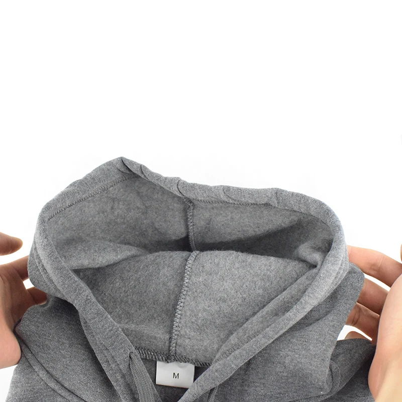 Новый мужской свитер с капюшоном и длинными рукавами 100% хлопок удобный мягкий