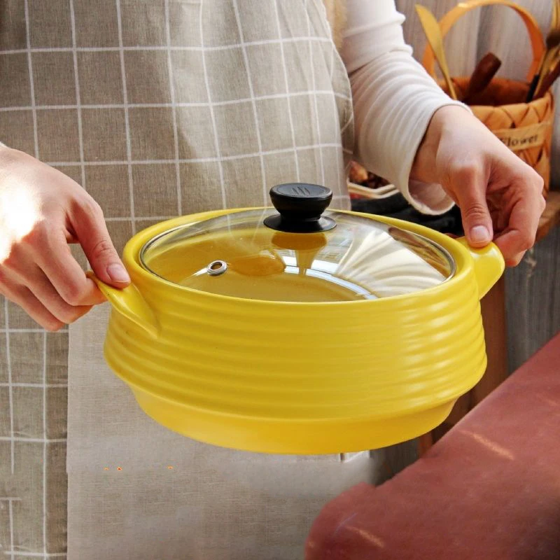 Керамический горшок кастрюля для молока высокотемпературная сухого горения