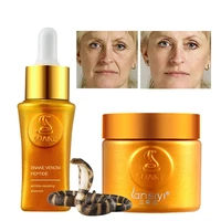 snake venon face cream anti aging wrinkle removal moisturizing six peptide facial serum collagen firming lifting makeup 30ml