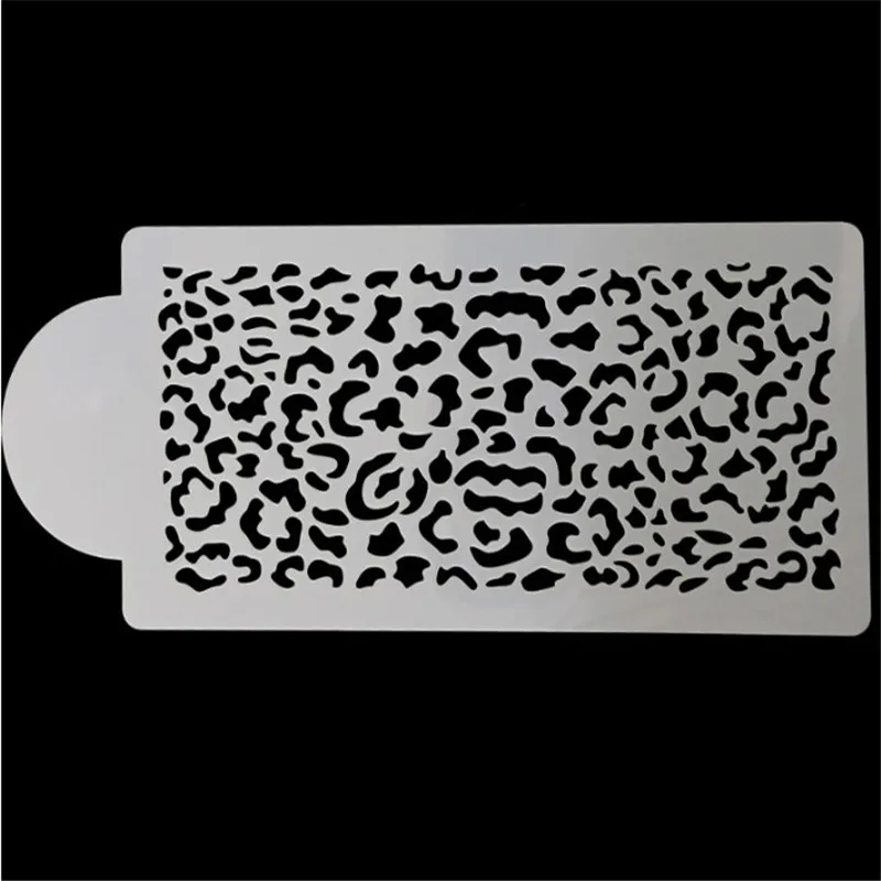 4 шт./компл. формочки для украшения торта с леопардовым принтом зебры трафарет