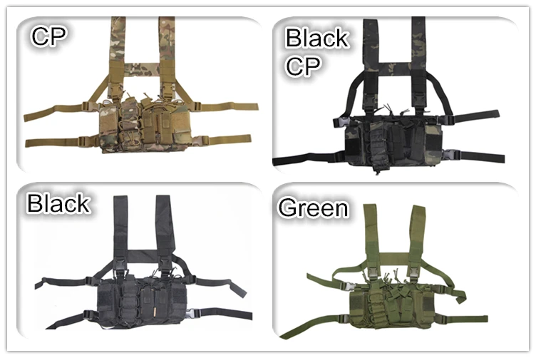 Tactical Vest Airsoft Paintball Carrier Strike chaleco chest rig Pack Military equipment Pouch Duty vest