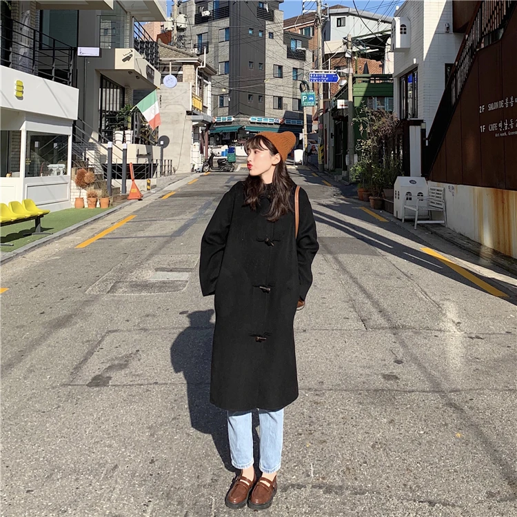 

2019 new autumn winter women fashion casual Long sleeve Coats