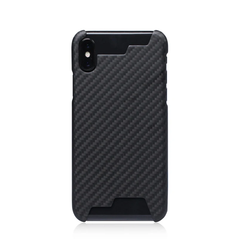 Чехол из углеродного волокна для Apple X чехол iPhone Xr Xs Max полузакрытый стильный очень