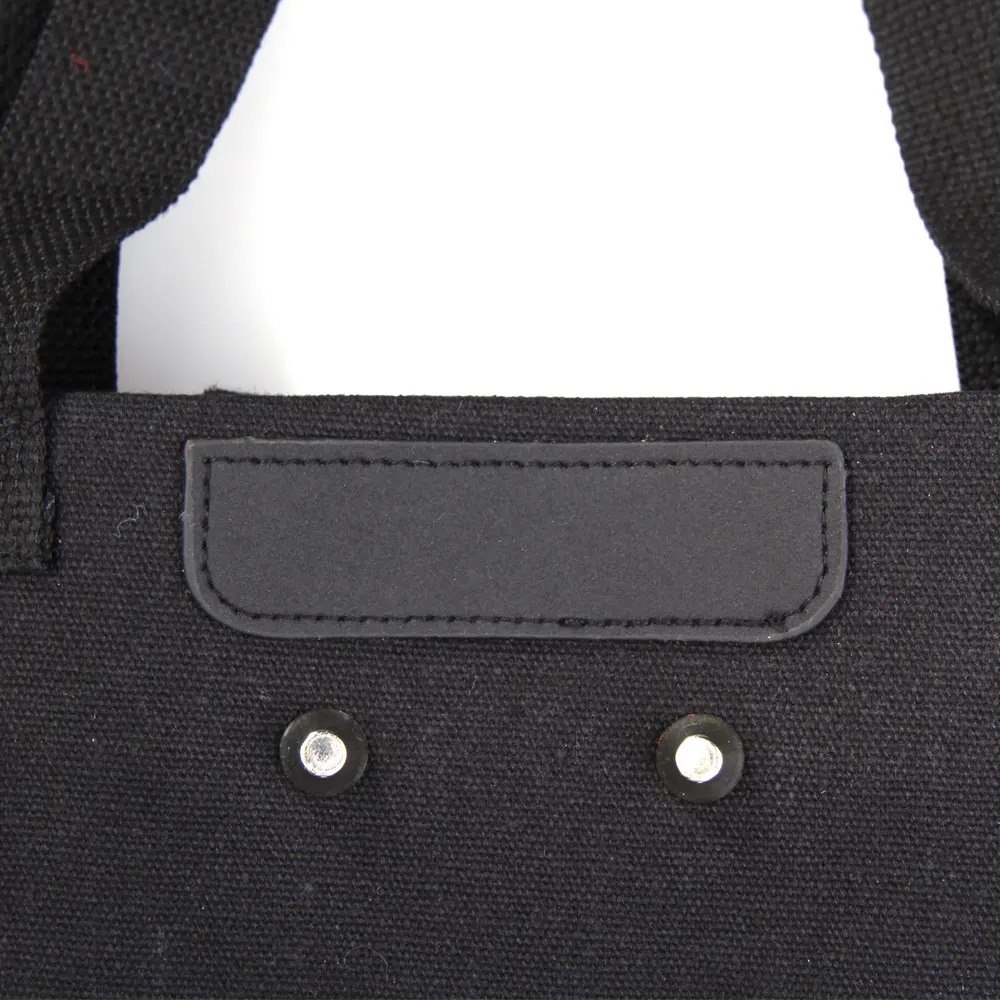 Распродажа дизайнерская женская Холщовая Сумка тоут с заклепками в стиле панк