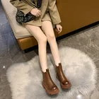 Женские ботинки в британском стиле на сезон весна-осень