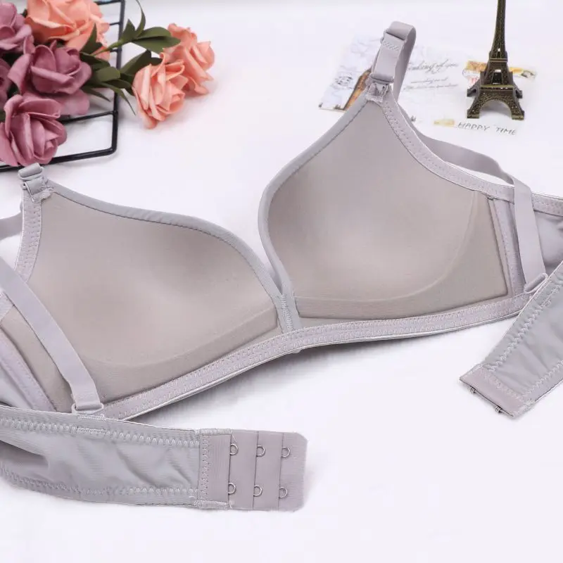 

2019 Hot Sale Women's Bras Underwear Women Push Up Seamless Bra Gather Adjustable Girls Lingerie Bra