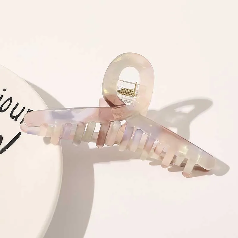 

Large Accetate Leopard Print Acrylic Hairpins Hair Clip Crab Hair Claws For Women Girl Hair Accessories Headdress Party Gifts