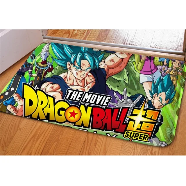 HMF701CN HUGSIDEA принт Dragon Ball Z ковры Легенда Супер Saiyan дом вход коврик для кухни Нескользящие Коврики для гостиной передний коврик - Цвет: HMF701CN