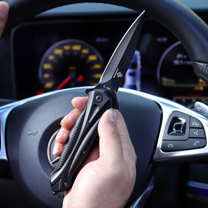 

9CR18MOV Outdoor Folding Knife Self Defence 58HRC Height Hardness Military Pocket Knife EDC Box Cutter cs go Tactical Knives