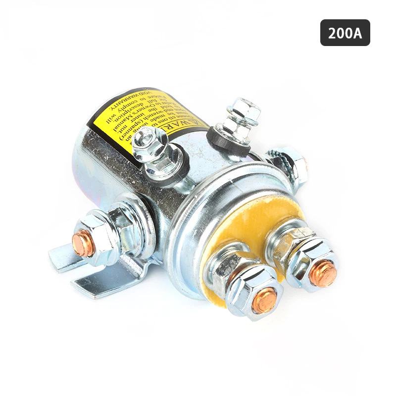 Универсальное электромагнитное реле 12 В контактор для грузовика ATV UTV 120A 200A