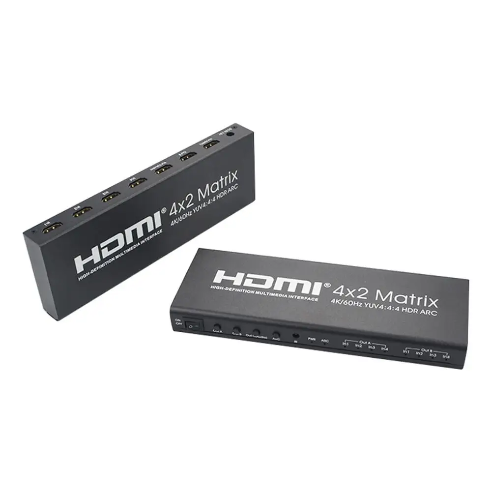 Инфракрасный пульт дистанционного управления для HDMI 2 0 4X2 4K/60 YUV4:4:4 HDR ARC без