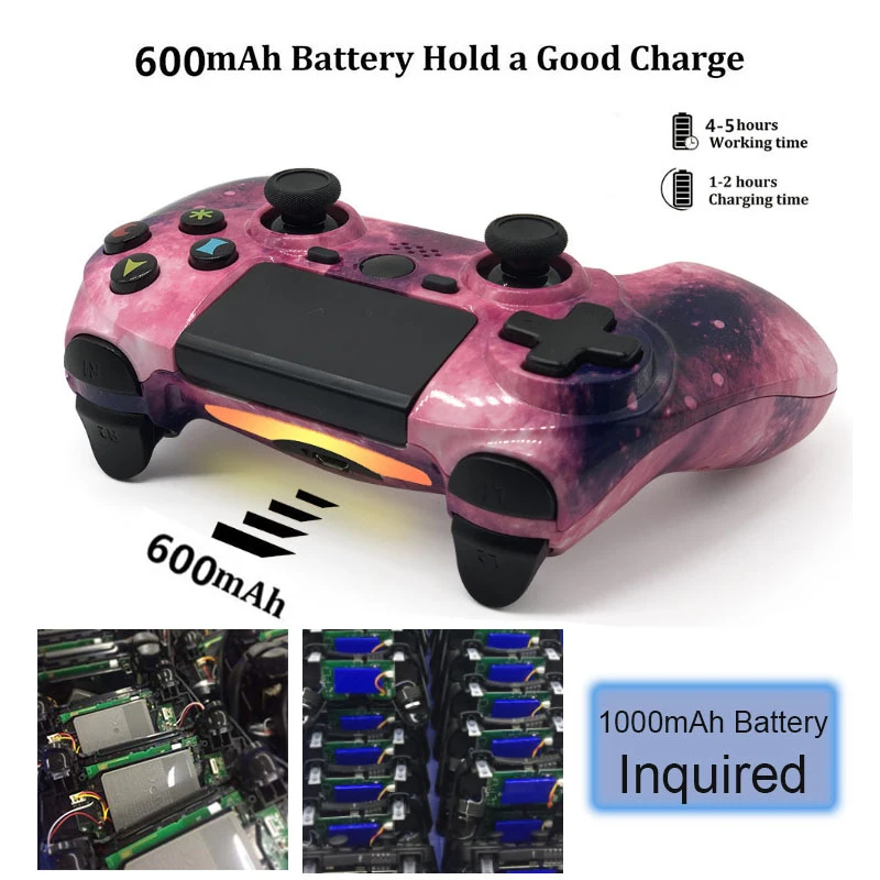 K ISHAKO 1 шт./2 шт. беспроводной Bluetooth 4,0 для playstation игр ps4 DualShock4 геймпад playstation 4 ДЖОЙСТИК компьютер звезда красный