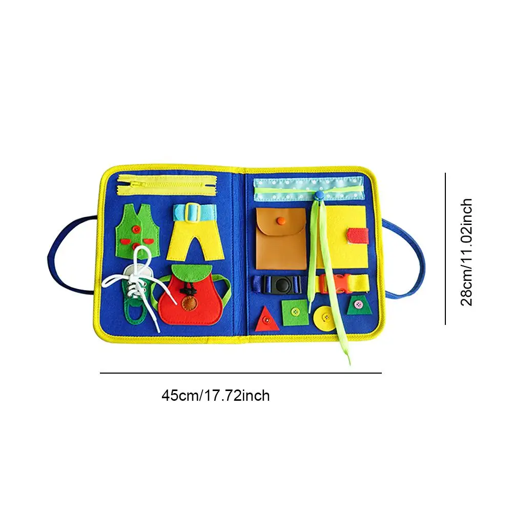 

Toddler Busy Board Basic Skills Learning Activity Board Educational Learning Toys For Children Toddler Busy Board sweet