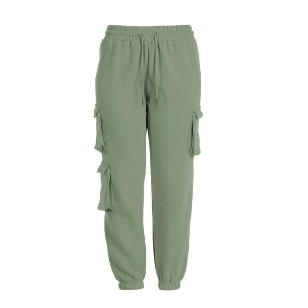 

New Spring Sweatpants Women Casual High Elastic Waist Drawstring Loose Jogger Pants Plus Size Harajuku Trousers