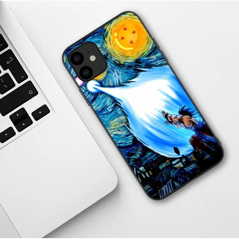 TPU Мягкий силиконовый чехол Dragon Ball Z для iphone 11 Pro Max, мультяшный супер DBZ Goku чехол s для 6 6S Plus 7 8 Plus Xs XR XS MAX - Цвет: TPU