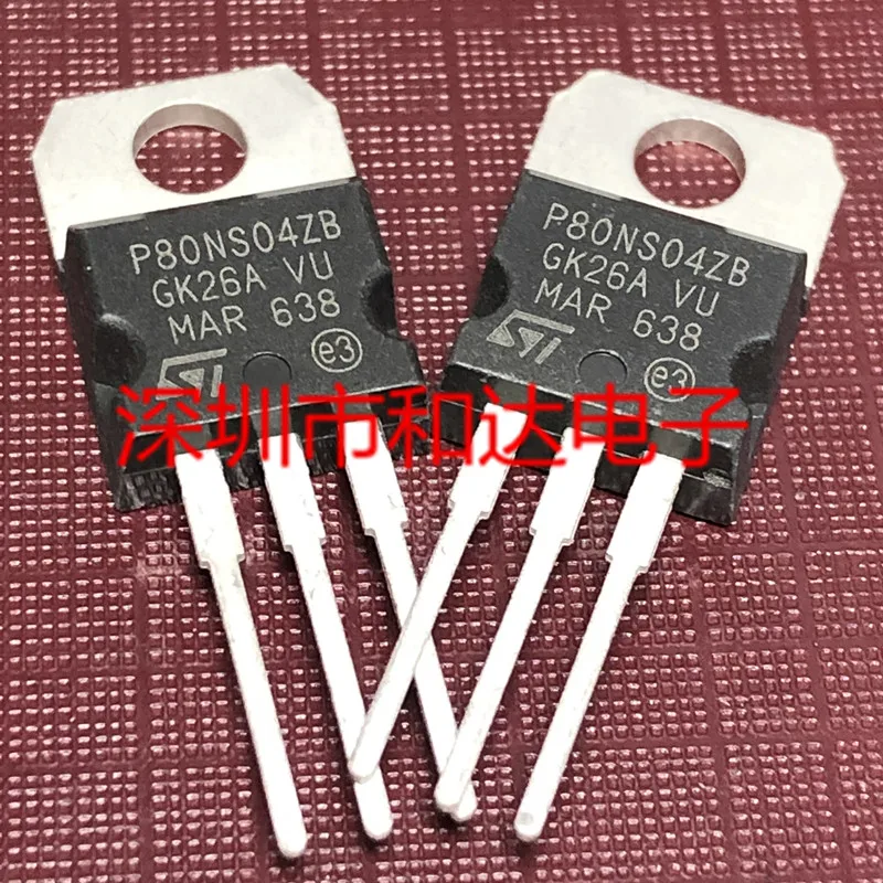 P80NS04ZB STP80NS04ZB TO-220 40V 80A | Электронные компоненты и принадлежности