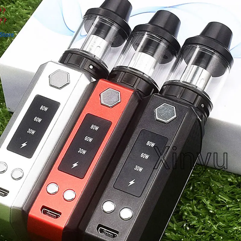 Электронная сигарета коробка мод триггер Коробка 50 80 Вт TC без 18650 электронная