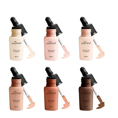 Жидкий тональный крем для осветления цвета лица удаляет черный глаз увлажняет