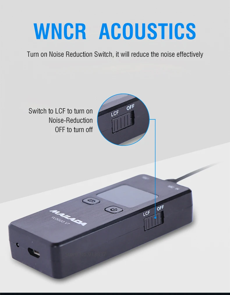 Mailada Профессиональный UHF Беспроводной петличный микрофон с отворотами система