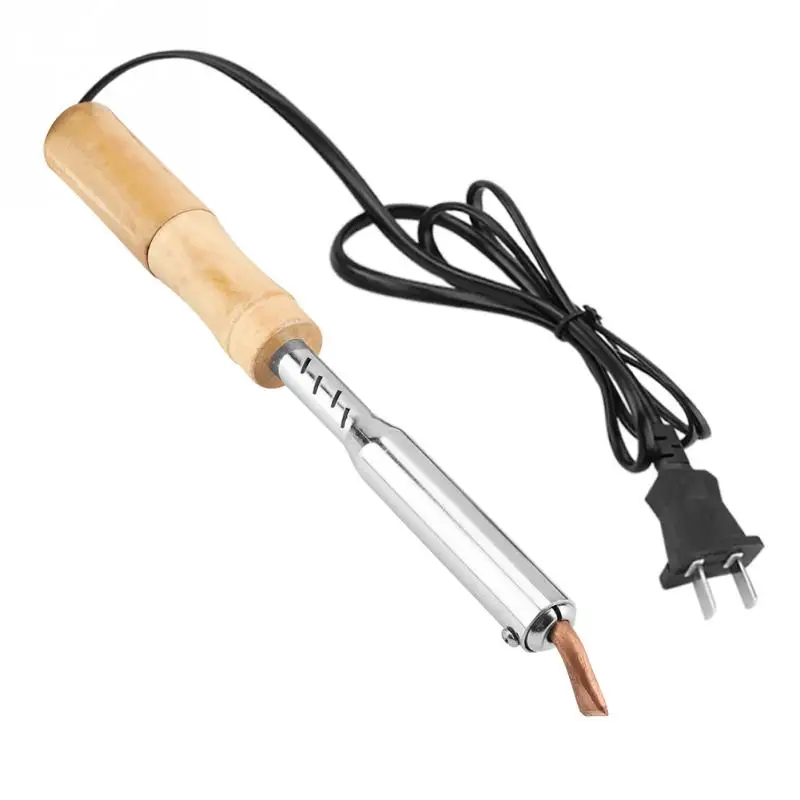 220 В Электрический паяльник с зубчатым наконечником и противоскользящей