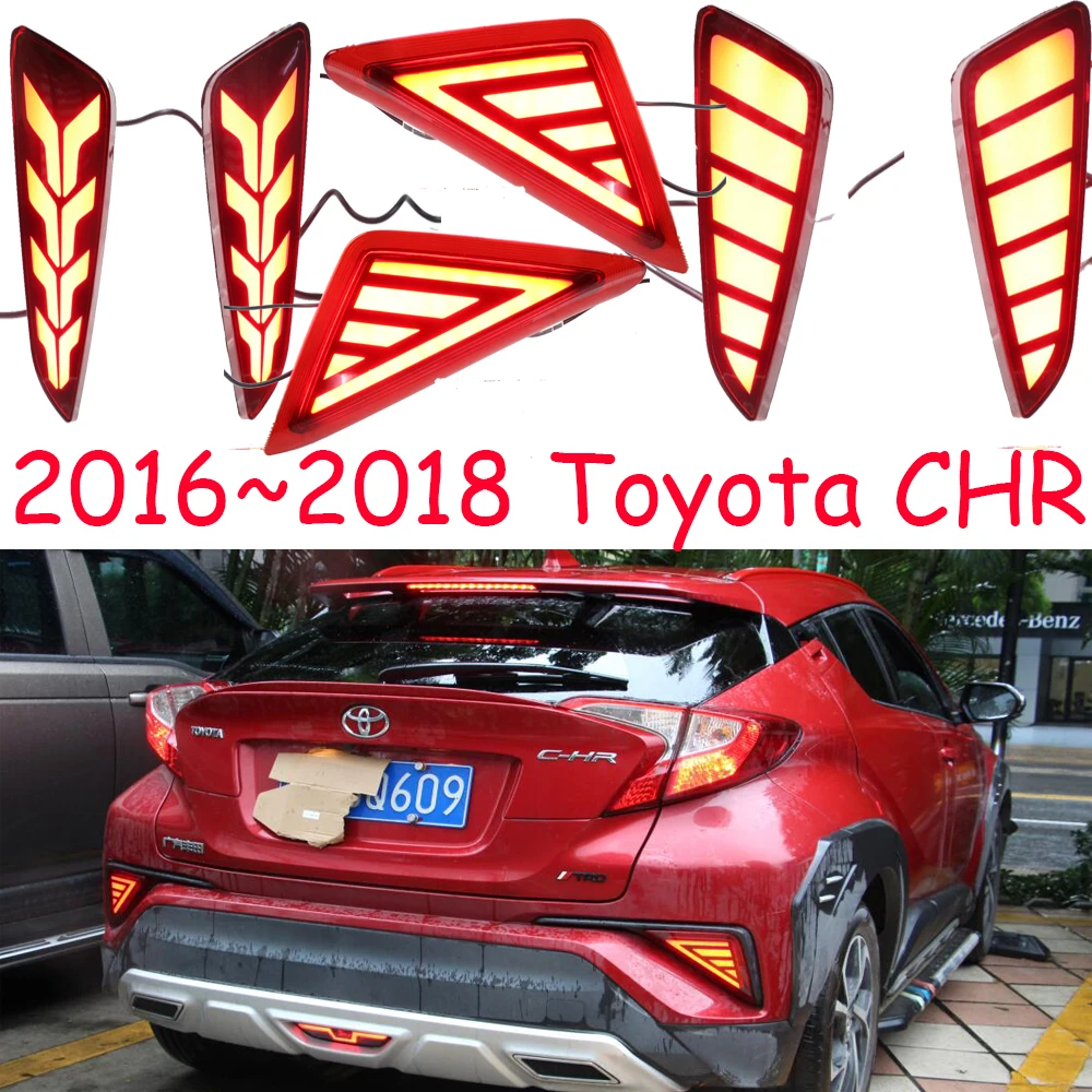 

Автомобильный задний фонасветильник bupmer для TOYOTA CHR задний фонарь тормоза, стоп-сигнал CH-R CH R светодиодный ные автомобильные аксессуары, задн...