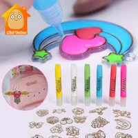 girls diy handmade painting pendants toys fashion making bracelets kits kids jewelry making set educational toys for children