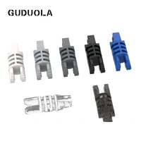 guduola hinge cylinder 1x3 locking with 1 finger and 2 stubs on ends without hole 30554 building block toys parts 50pcslot
