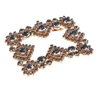 1 шт. Свадебная обувь Стразы зажим Пряжка кристалл зажим для обуви украшение Вечерние обувь аксессуары для женщин элегантное украшение для обуви