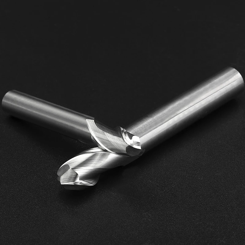 HRC50 Ball nose end mill Cutting Aluminium wood Copper 2 flutes  end milling cutter for metal face and slot machining end mills