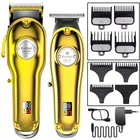 Оригинальные профессиональные машинки для стрижки волос Kemei с металлическим корпусом для мужчин, бритва, электрическая бритва, бритва для бороды